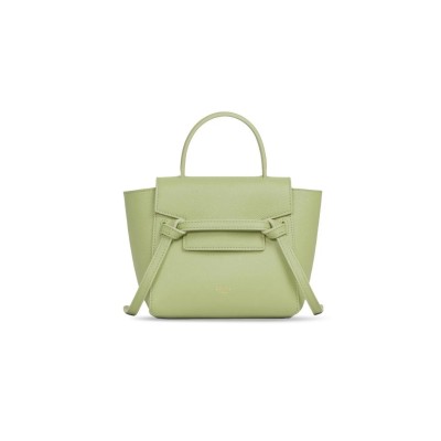 CELINE PICO BELT TOTE IN GRAINED COWHIDE LEATHER 194263ZVA.31SA (21*16*8cm)
